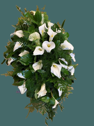 White Calla Lily Spray